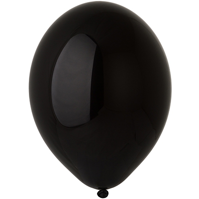 Воздушный шар пастель экстра Black 14″/36см