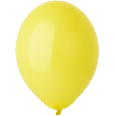 Воздушный шар пастель экстра Yellow 14″/36см