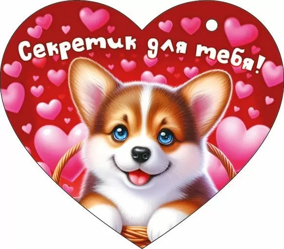 Мини-открытка «Секретик для тебя»