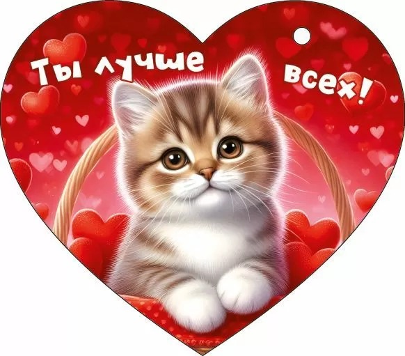 Мини-открытка «Ты лучше всех»